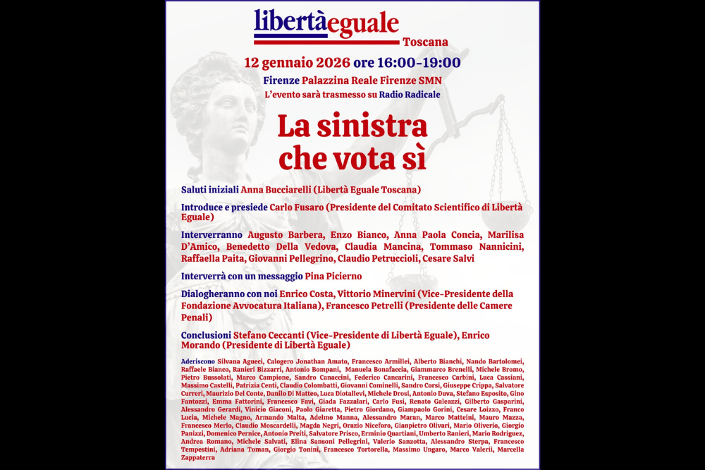 Dibattito sul referendum sulla giustizia