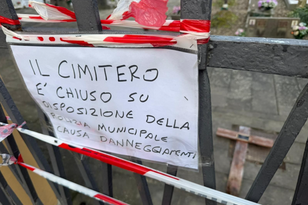Vandalismo al Cimitero di Fiesole: ecco quando riaprirà 