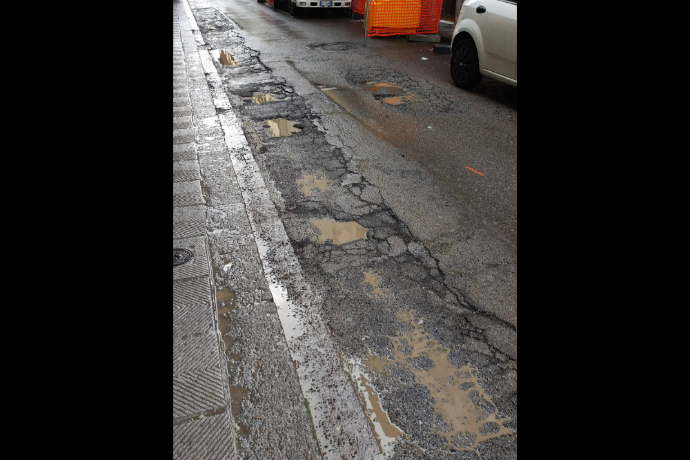 Firenze, la città delle buche
