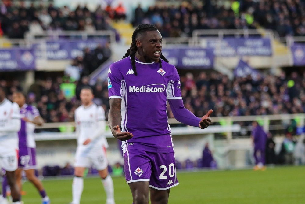 Fiorentina-Torino, la partita di Moise Kean