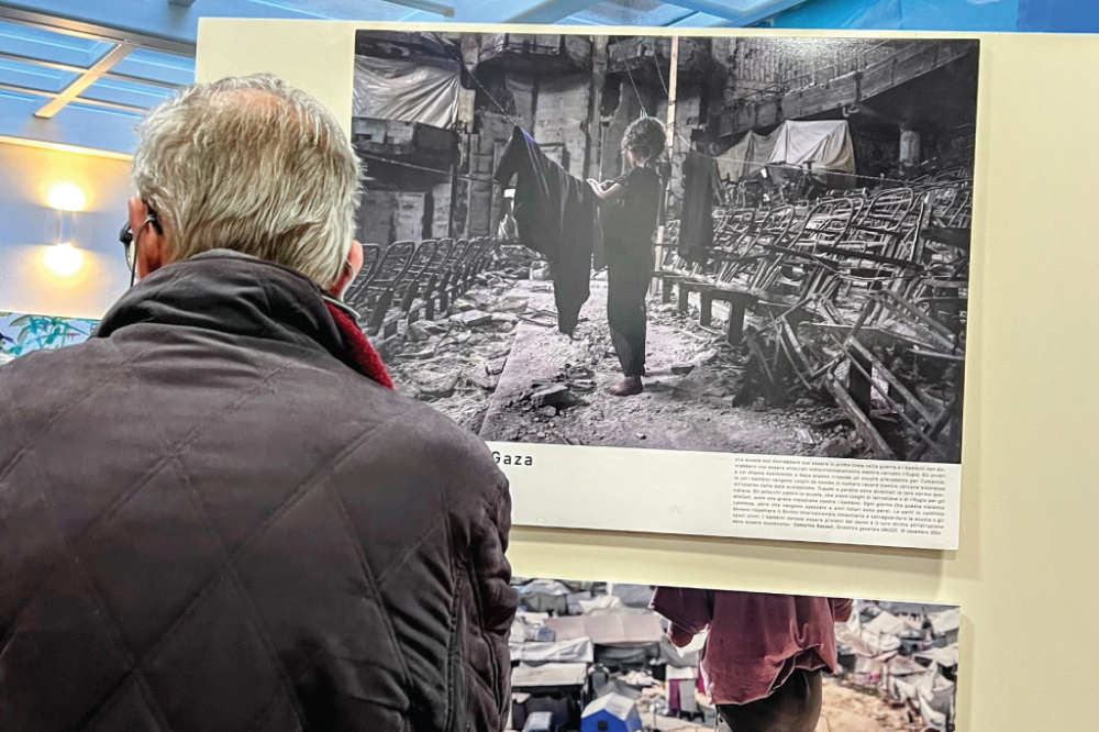 A Montespertoli inaugurata la mostra '(d)istruzione a Gaza'