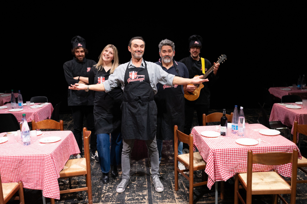 GIUSEPPE GIACOBAZZI, sab 21/2 Teatro Caritere Carrara di Firenze