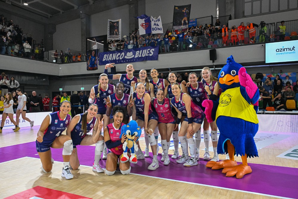 Savino Del Bene Volley sconfitta 3-1 da Novara