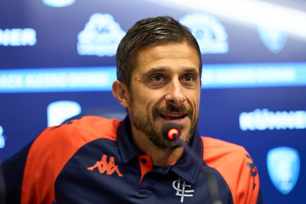 Empoli, Dionisi carica la squadra in vista del Frosinone: “Servirà coraggio e volontà”
