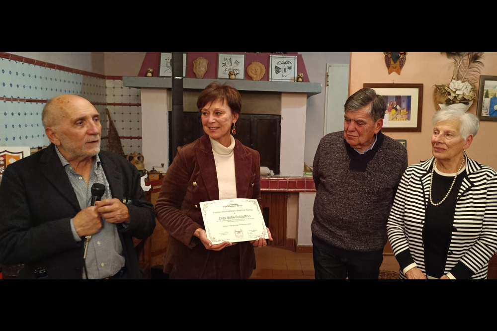 Olga Sofia Schiaffino vince il premio giornalistico Beatrice Torrini