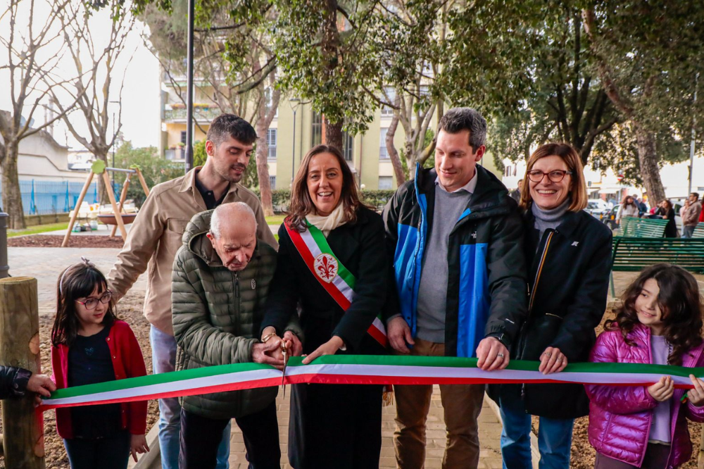Rifredi, inaugurata la riqualificazione della piazza Cavalieri di Vittorio Veneto