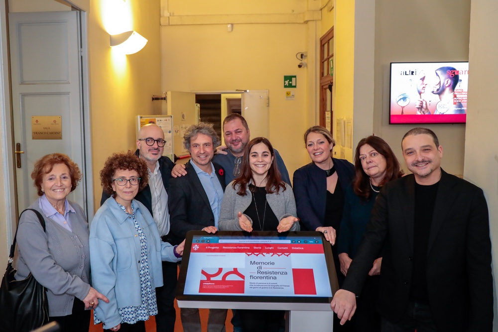 “Memorie di Resistenza fiorentina”, inaugurato il totem multimediale al Q1