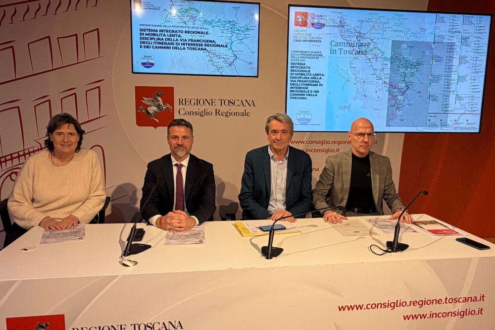 Toscana dei cammini: Casa Riformista presenta la proposta di legge sulla mobilità lenta