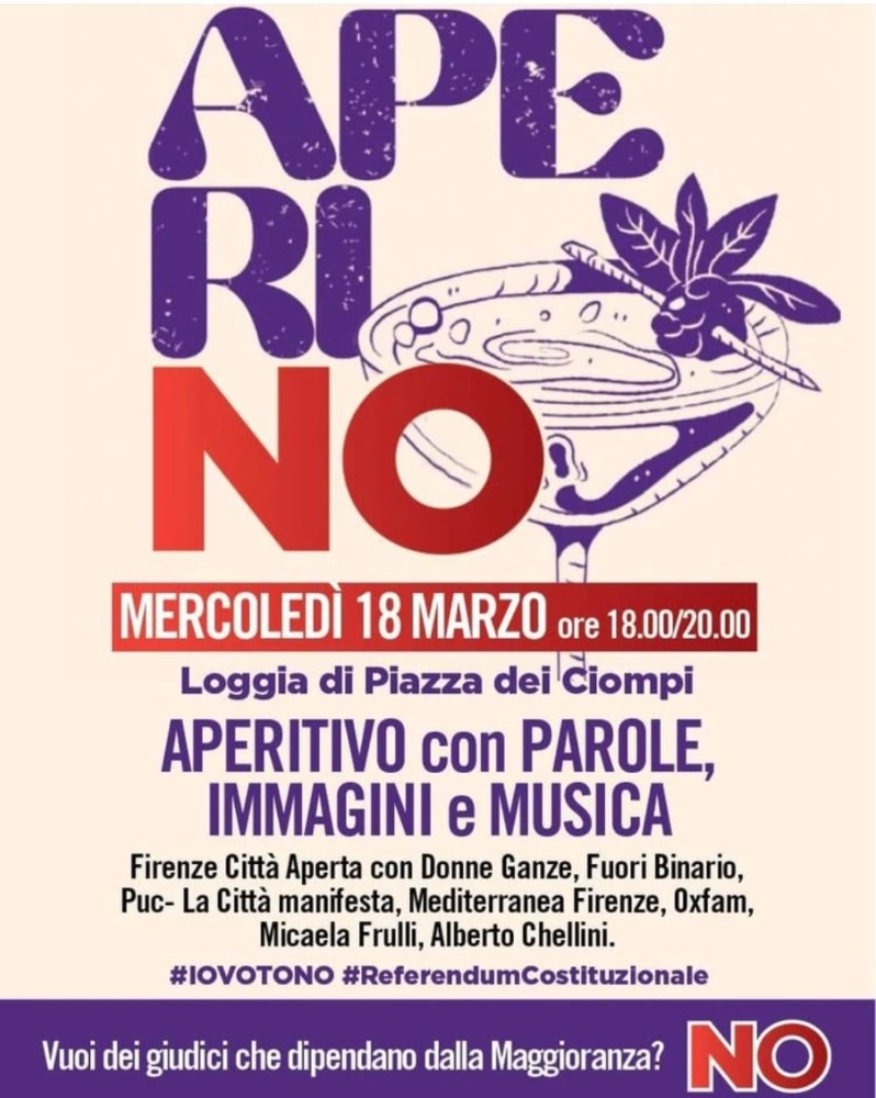 APERI-NO, alla Loggia di Piazza dei Ciompi