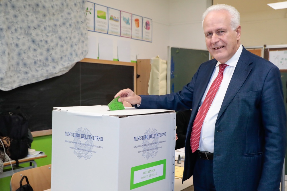 Referendum, Giani: “Toscana al momento prima regione nella scelta del No”