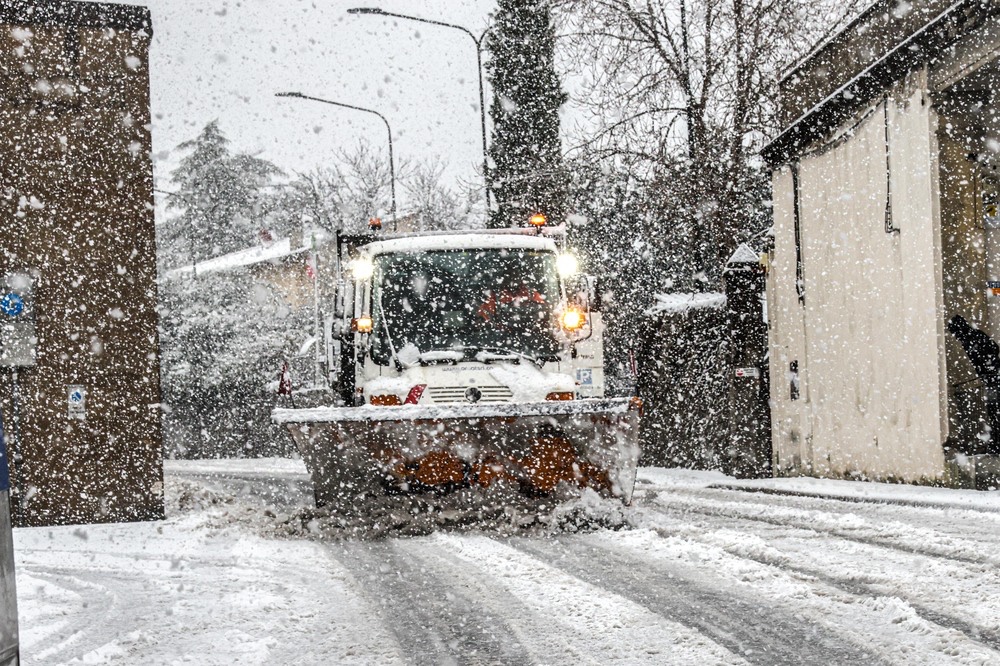 Maltempo: neve in Mugello, lago di Bilancino è al 91% della capienza e salirà