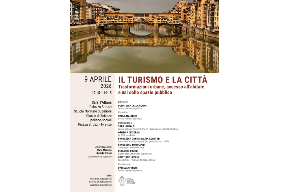 Firenze: convegno su turismo, città e diritto alla casa