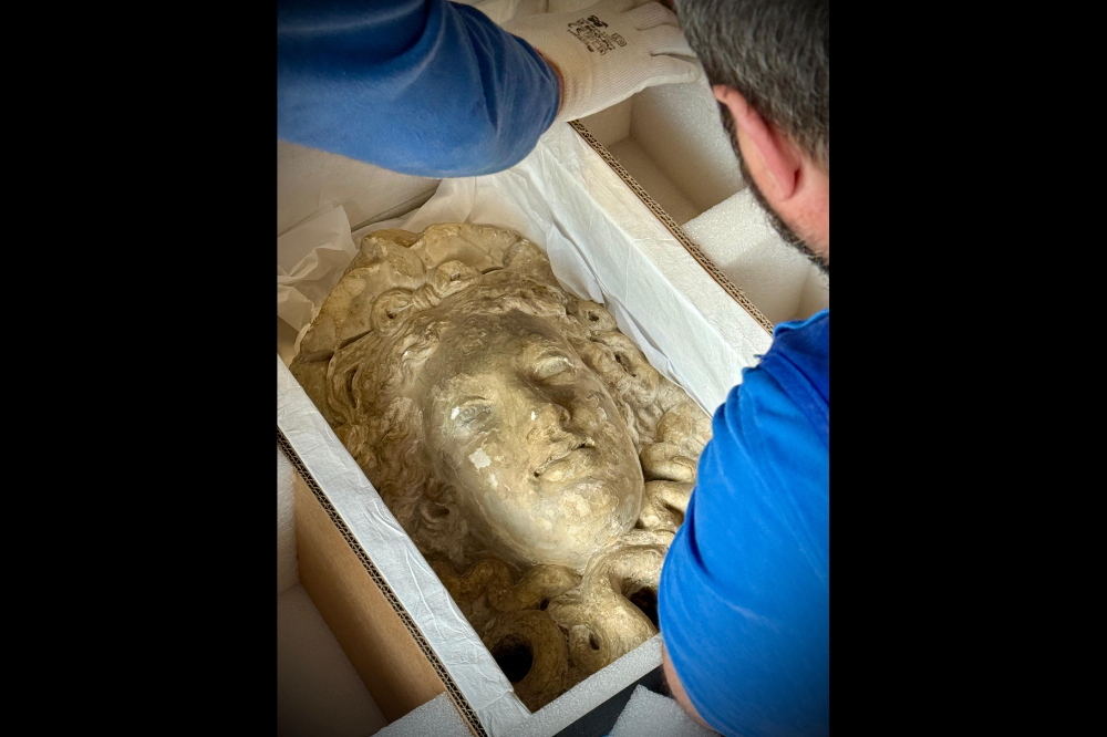 La Testa di Medusa sarà restaurata dall'Opificio delle Pietre Dure 
