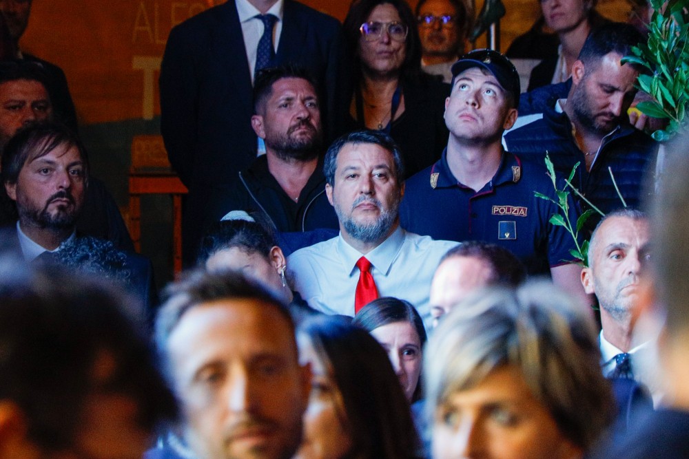Salvini a Firenze per il sopralluogo ai cantieri dell’alta velocità