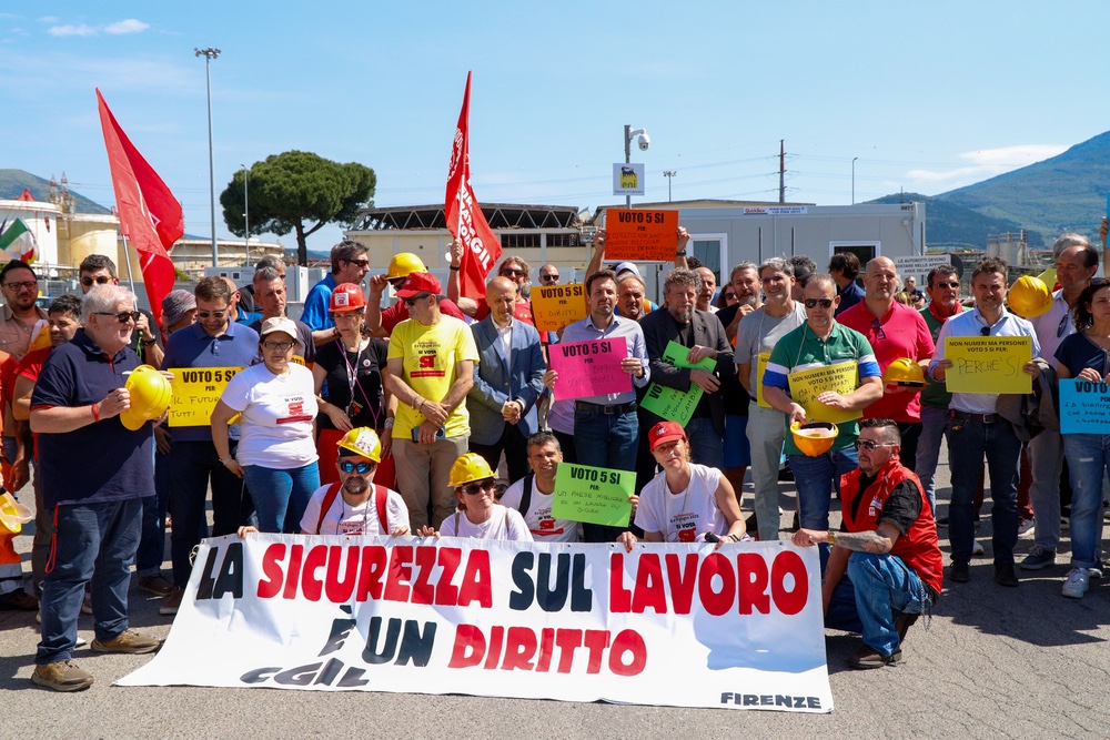 Toscana, lavoro sempre più rischioso: 37mila infortuni e allarme malattie professionali
