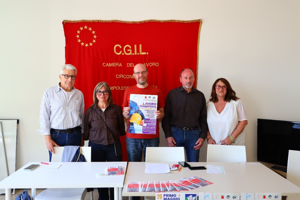 Primo Maggio, decine le iniziative Cgil, Cisl e Uil in Toscana