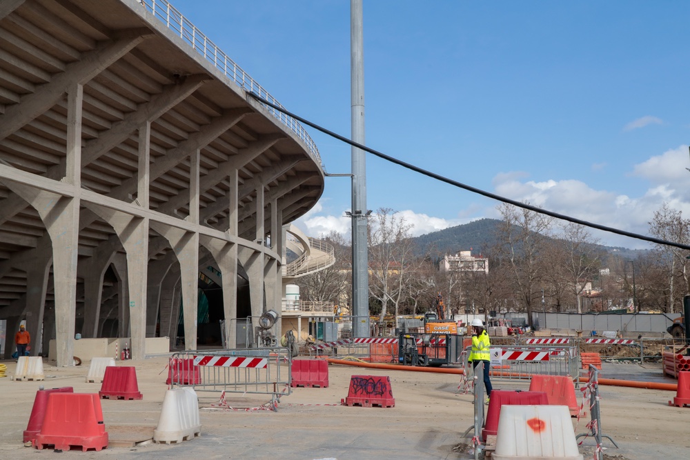 Polveri dal cantiere del Franchi: disagi a Campo di Marte