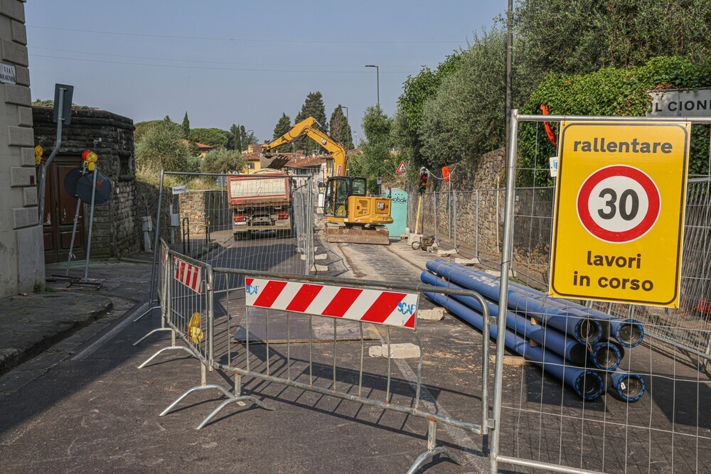 Publiacqua: 'Disagi in zone sud Firenze per rottura valvola in lavori cantieri'