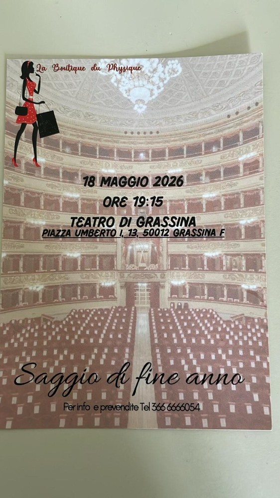 Il saggio di fine anno della Boutique du Phisique