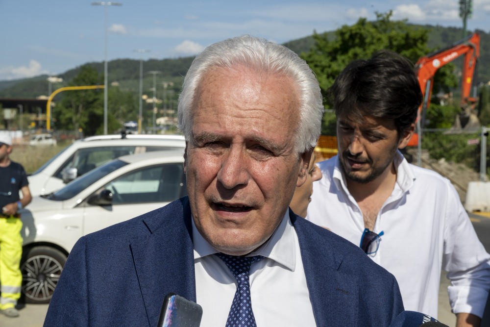 Giani: 'Stiamo rispettando i cronoprogrammi per la tramvia di Firenze'