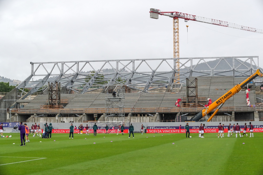 Franchi, tre mesi decisivi per il cantiere: obiettivo curva Fiesole pronta entro aprile 2027