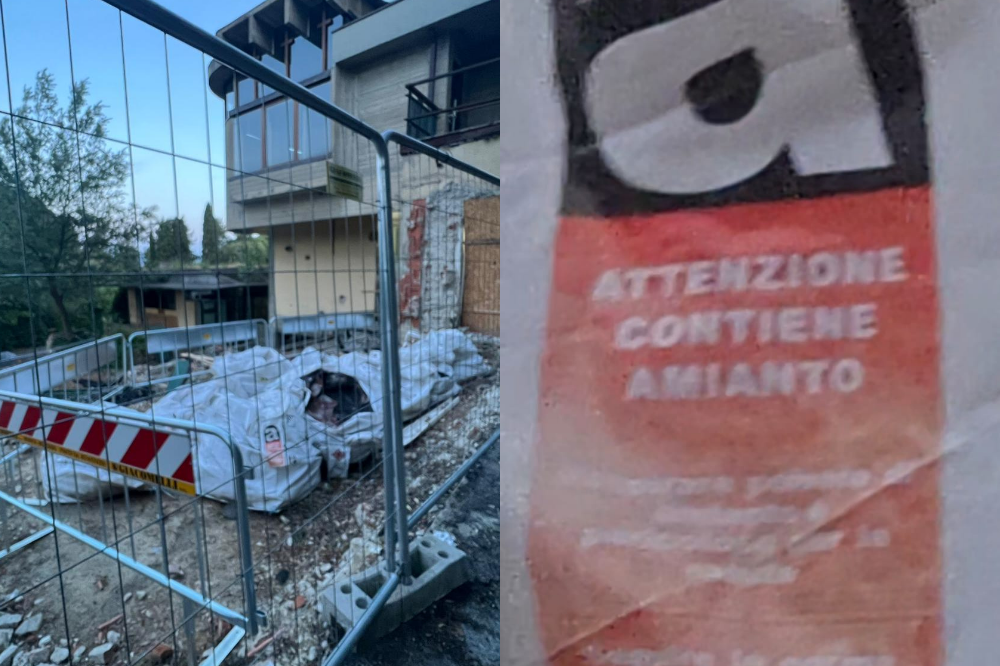 Guglielmo Mossuto (Capogruppo Lega): “Sacchi di amianto aperti all'ex ospedale di Camerata nel comune di Firenze, rischi per la salute dei cittadini. Allertati Arpat e Carabinieri”