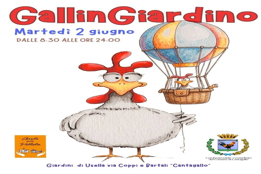 Torna “Gallingiardino”: a Usella una giornata tra natura, sport, laboratori e il volo in mongolfiera