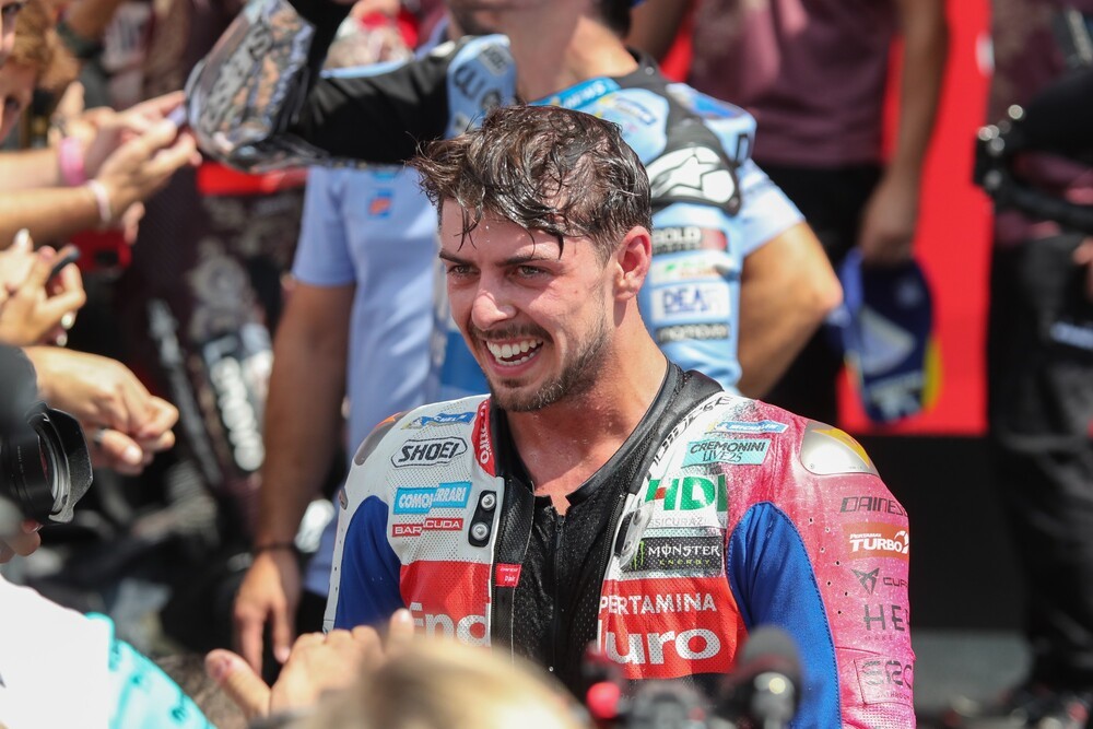 MotoGp: Di Giannantonio: 'Sono contento ma piedi per terra, è solo venerdì'