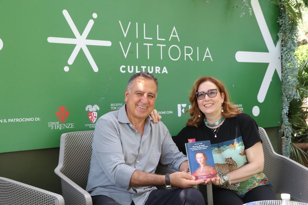 Grande partecipazione a Villa Vittoria Cultura per la presentazione del volume “Eleonora di Toledo e le donne del Rinascimento tra moda, fede e potere” di Giovanna Dolfi