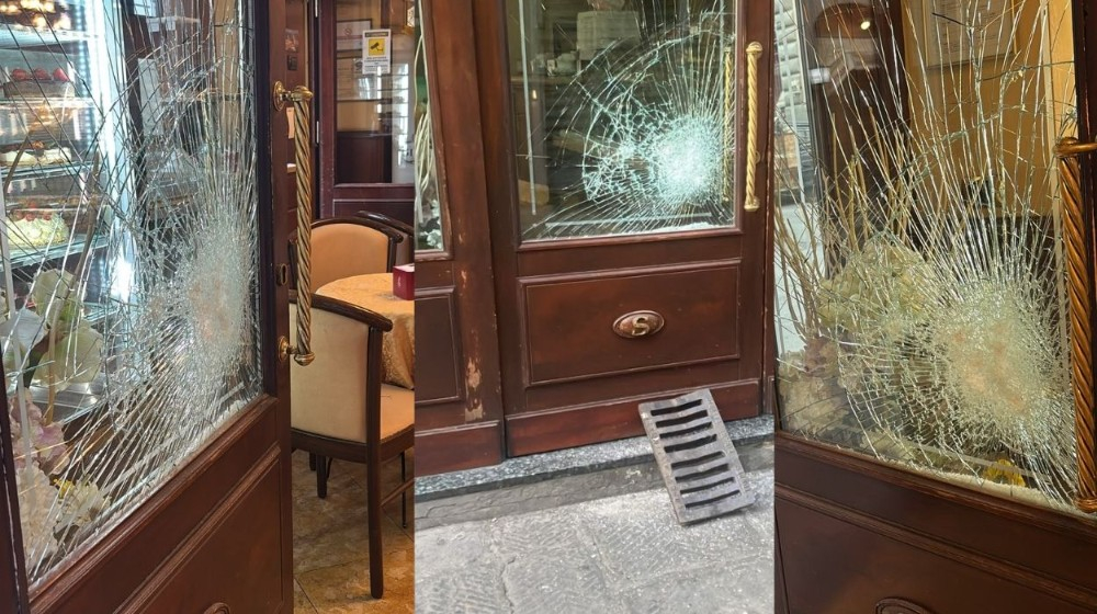 ESCLUSIVA FED - Firenze, ancora una spaccata: presa di mira la storica pasticceria Sieni