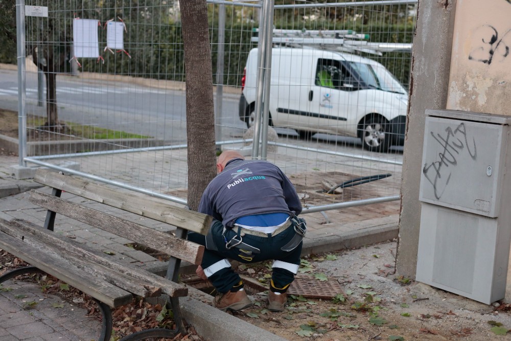 Lavori sulla rete idrica, sospensione dell'acqua in via Santa Caterina D'Alessandria