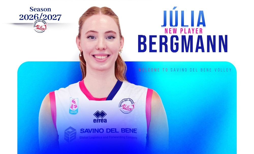 Savino Del Bene Volley: Júlia Bergmann nuova schiacciatrice per la stagione 2026–2027