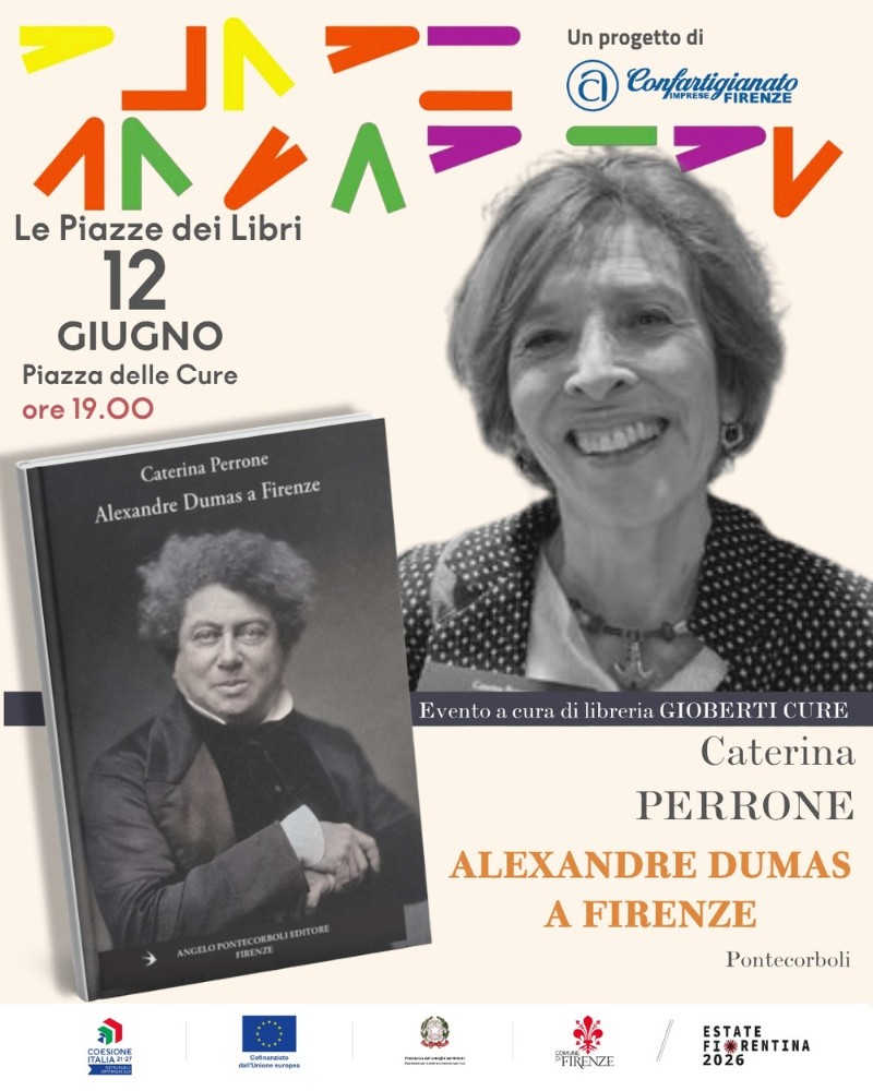 Alexandre Dumas e il suo legame con Firenze: il racconto di Caterina Perrone