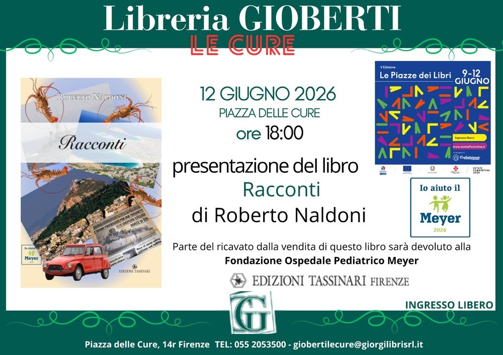 Storie di vita e solidarietà: Roberto Naldoni presenta 