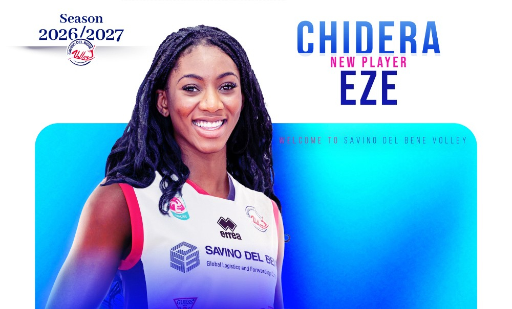 Savino Del Bene Volley: arriva la palleggiatrice Chidera Blessing Eze