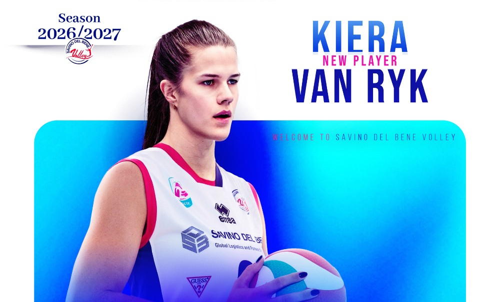 Savino Del Bene Volley: Kiera Van Ryk nuova opposta per la stagione 2026-2027