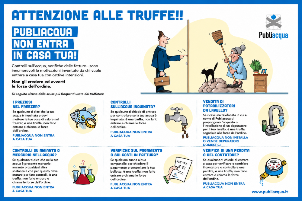 Truffe porta a porta, Publiacqua e Comune in campo per informare i cittadini