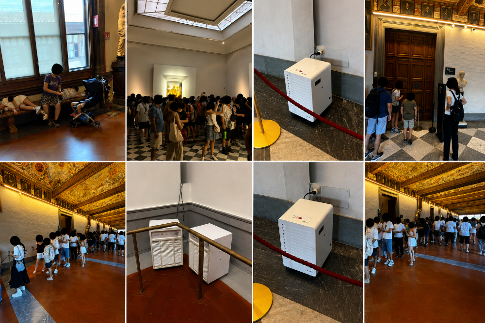 Uffizi, aria condizionata ko nel giorno più caldo: sale affollate, umidità oltre l'80% e opere a rischio