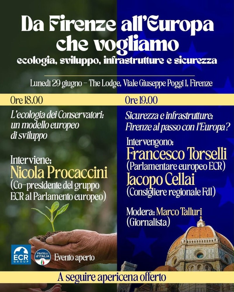 Da Firenze all'Europa che vogliamo 