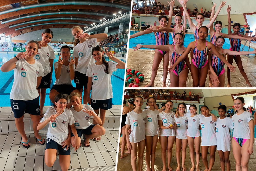 Nuoto artistico, doppio risultato nazionale per la Rari Nantes Florentia