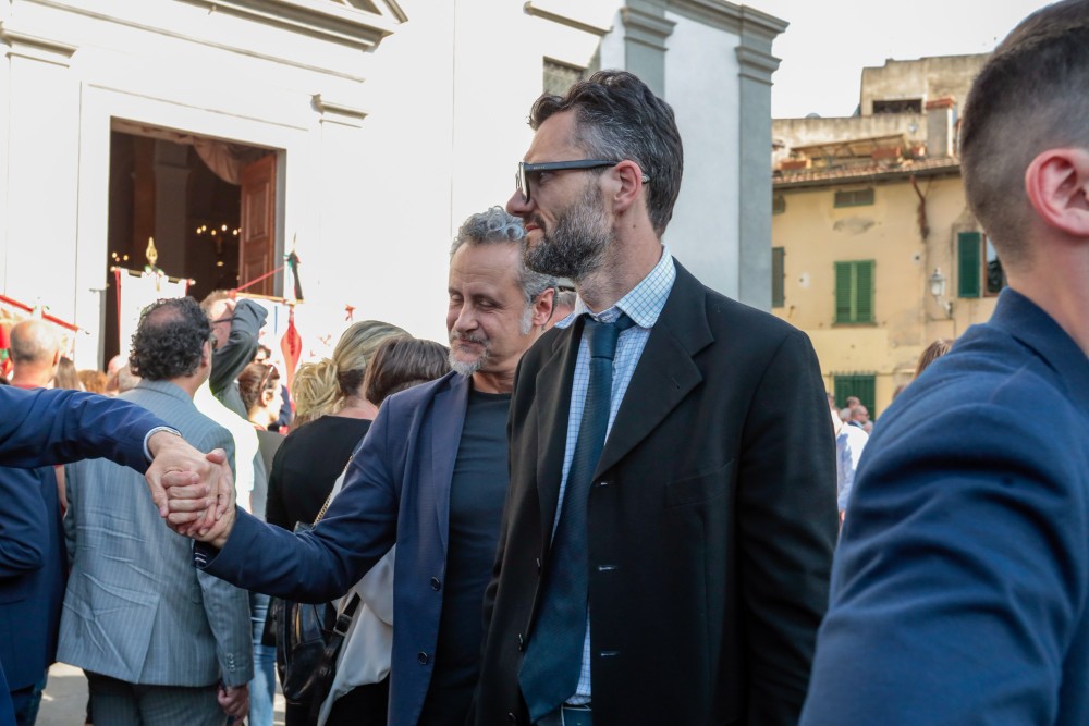 Tessile, visita Biffoni a stand delle aziende pratesi a Milano Unica