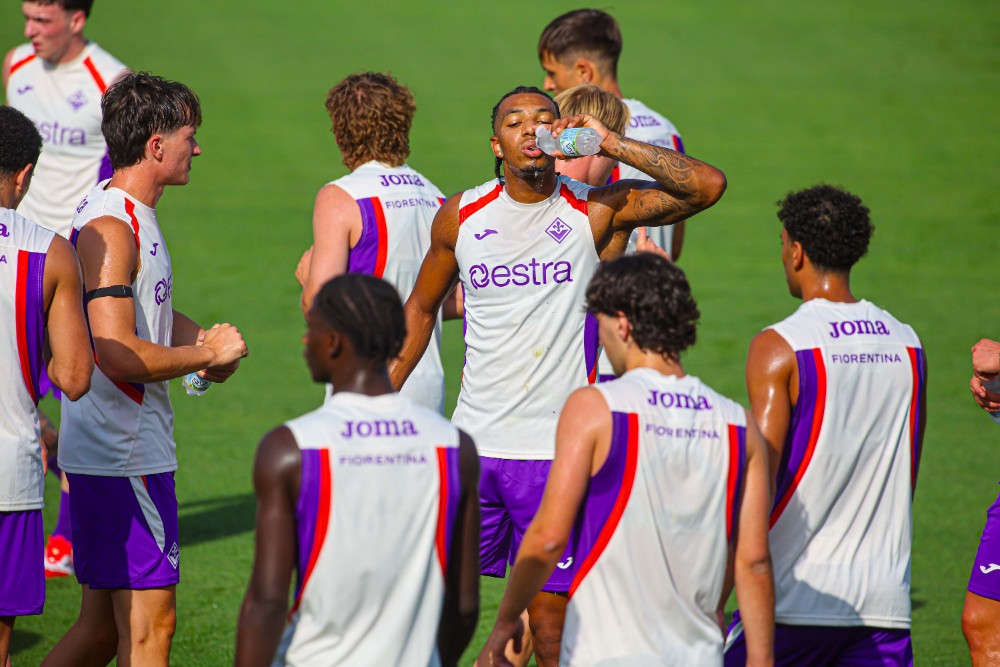 Fiorentina, parte l'era Grosso: primo allenamento al Viola Park davanti ai tifosi