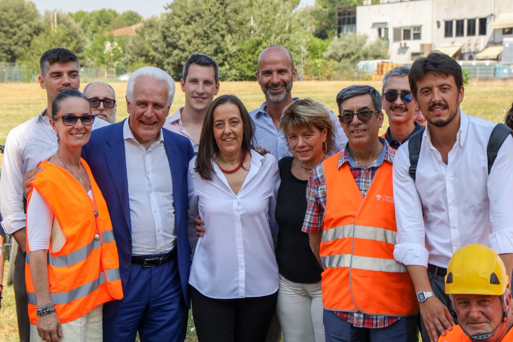 AGGIORNATA - Tramvia Firenze: posa prima pietra linea Leopolda-Piagge