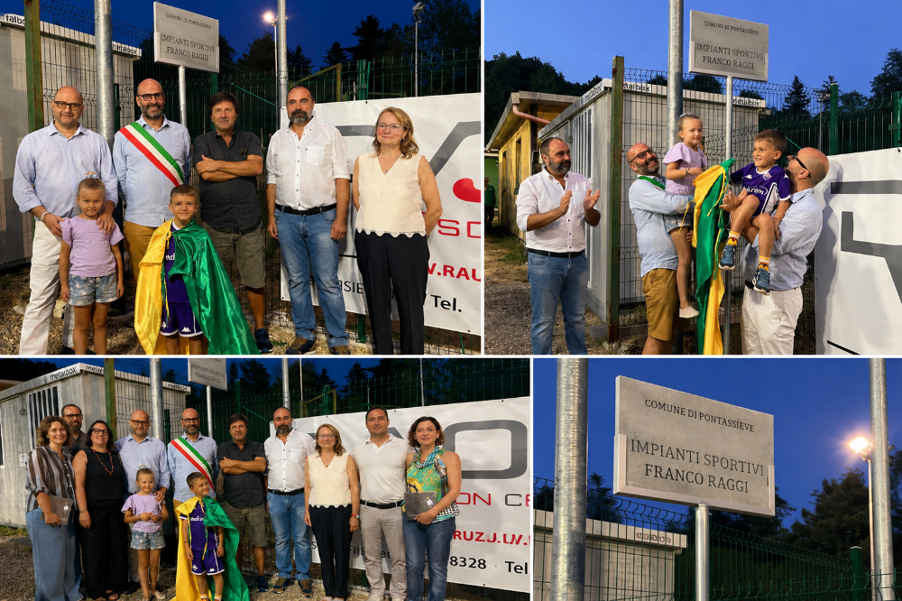 Santa Brigida celebra i 50 anni della società sportiva: gli impianti intitolati a Franco Raggi