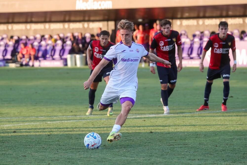 Fiorentina, battuto il Gubbio 1-0 nella prima amichevole estiva