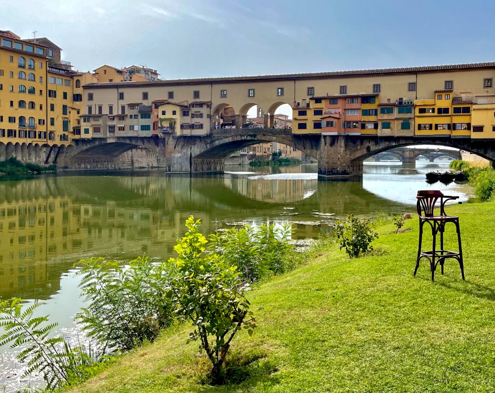 Ordigno bellico ritrovato in Arno vicino Firenze