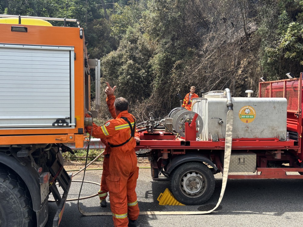 Incendi di Firenzuola, in corso attività di bonifica e controllo