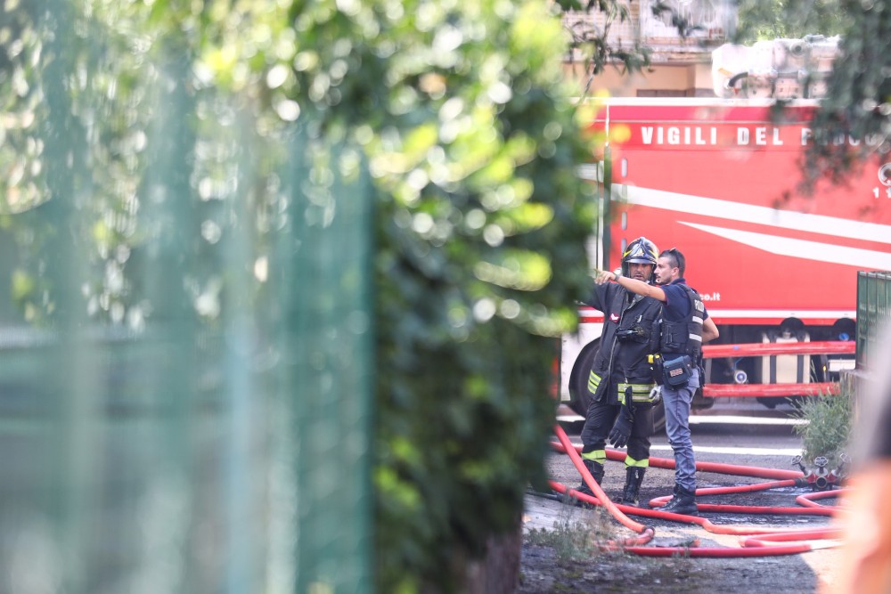 ESCLUSIVA FED - Incendio ed esplosione alla Sims di Reggello: evitare la zona