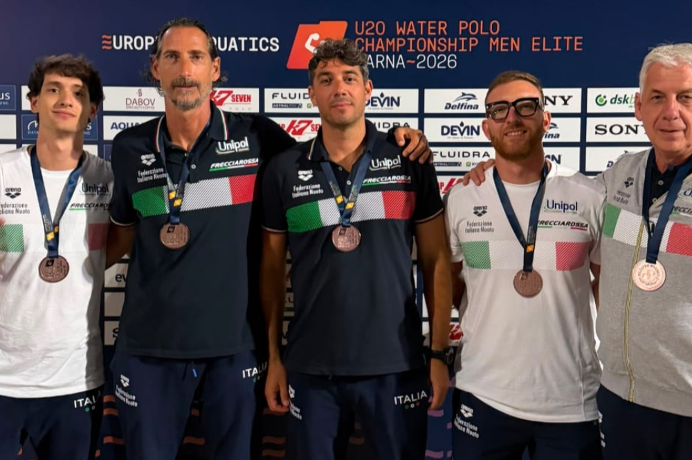 Pallanuoto, Italia U20 di bronzo agli Europei: c’è anche la Florentia con Minetti e Tempestini Varna (Bulgaria)