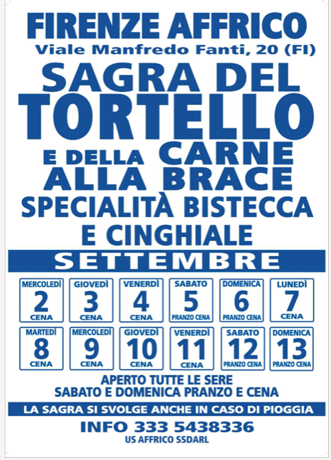 Firenze accoglie la prima edizione della sagra del tortello e della carne alla brace